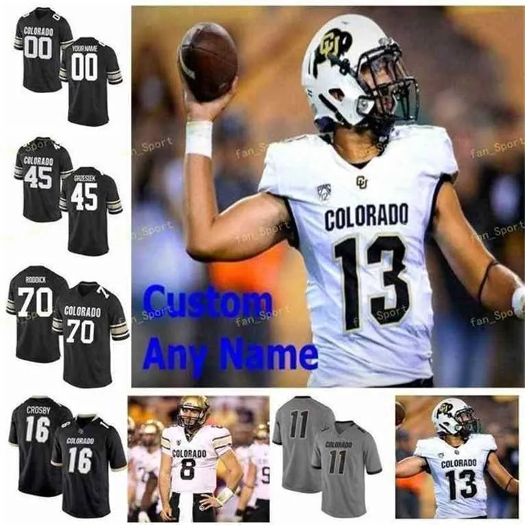 SJ NCAA College Jerseys Colorado Buffaloes 7 Tyler Lytle 8 Alex Fontenot 9 Jalen Harris 9 Juwann Winfree Custom Football Sched