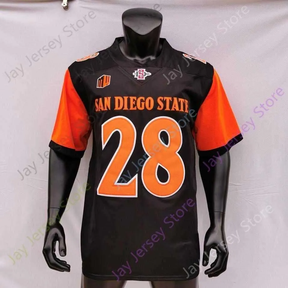 Custom 2020  State Aztecs Football Jersey NCAA College Marshall Faulk Ryan Agnew Smith Jesse Matthews Cameron Thomas Myles Cheatum