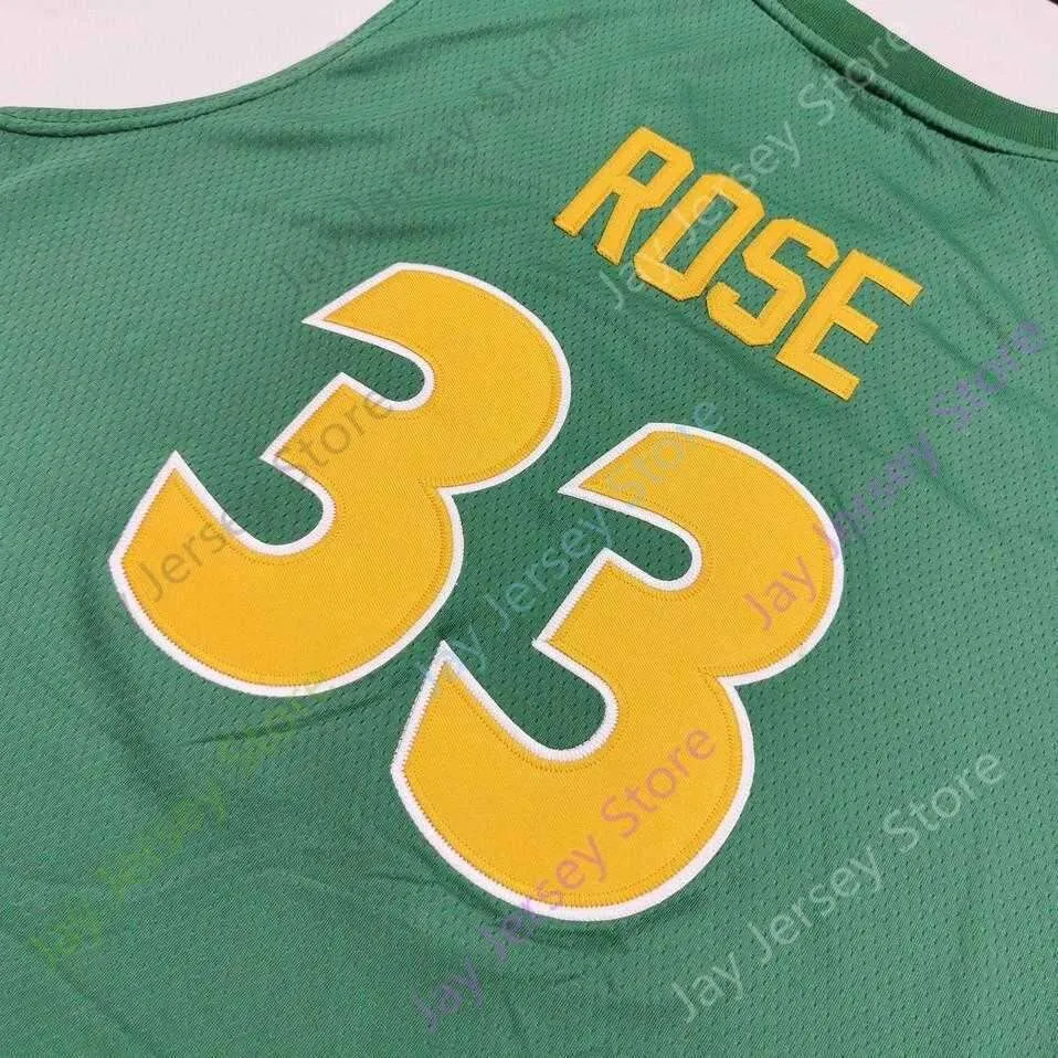 2020 New NCAA William & Mary Tribe Jerseys 33 Rose College Basketball Jersey Green Size Youth Adult All Stitched