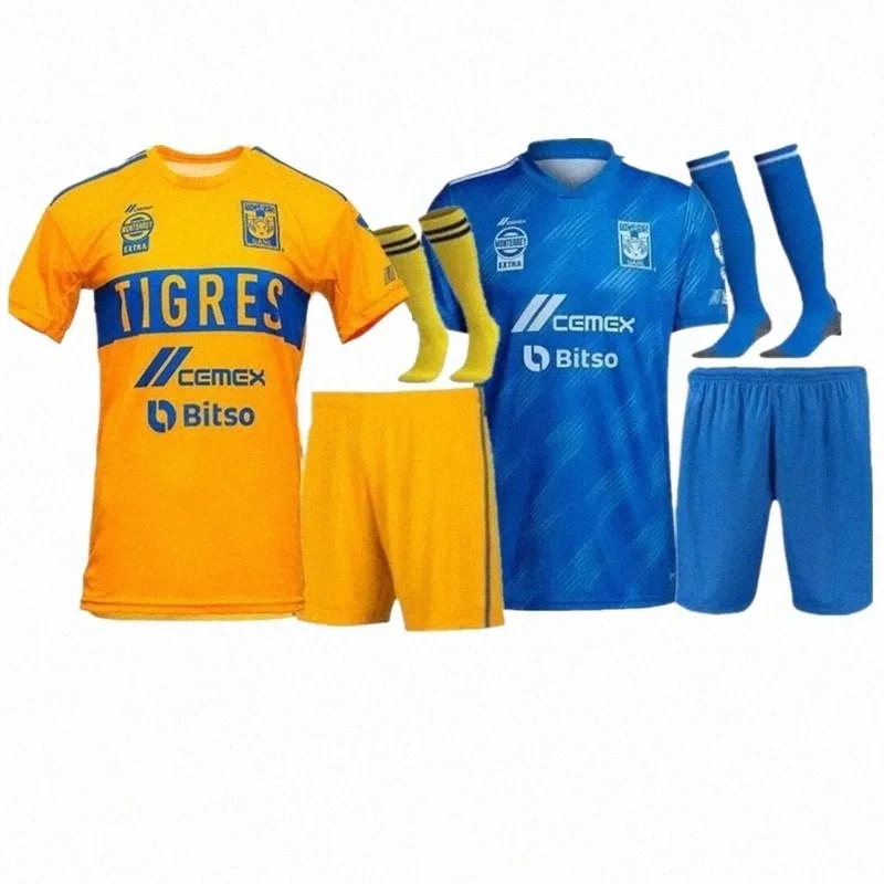 NAUL Tigres Soccer Jerseys Third Black GIGNAC 22 23 MEN Home Away 7