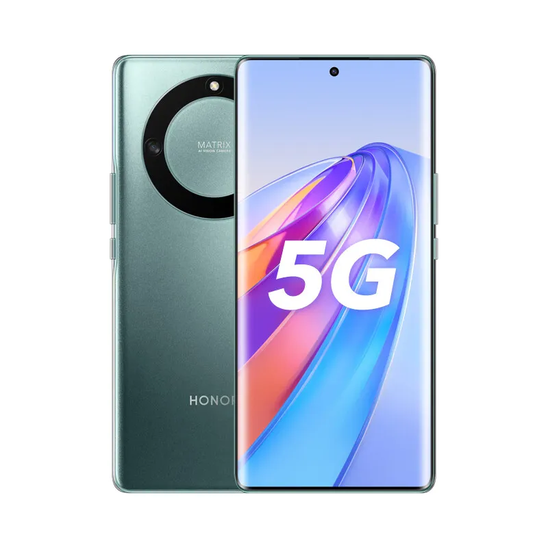 Original Huawei Honor X40 5G Mobiltelefon 8GB 12 GB RAM 128 GB 256 GB ROM Snapdragon 695 50MP AI Android 6.67 "120Hz AMOLED FULL DISPLAY FINGERPRINT ID FACE SMART COLTPHONE TOLEPHONE