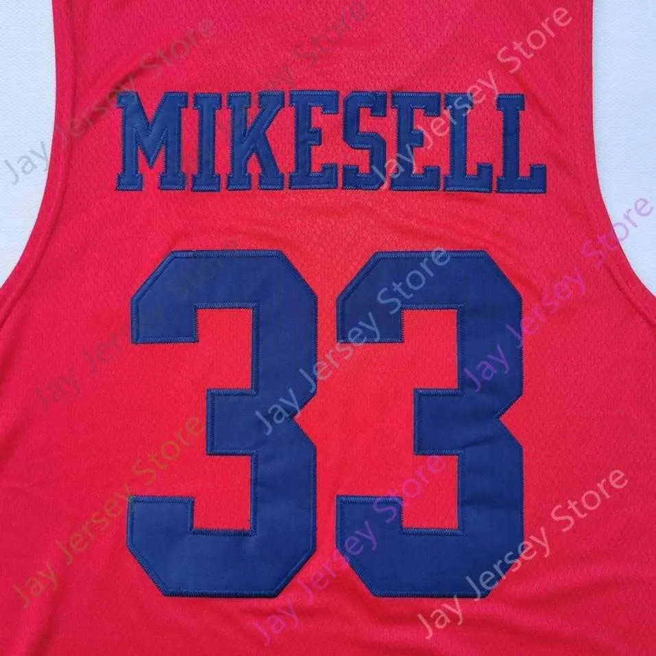 2020 New NCAA Dayton Flyers Jerseys 33 Mikesell Basketball Jersey College White Size Men Youth Adult All Stitched and Embroidery