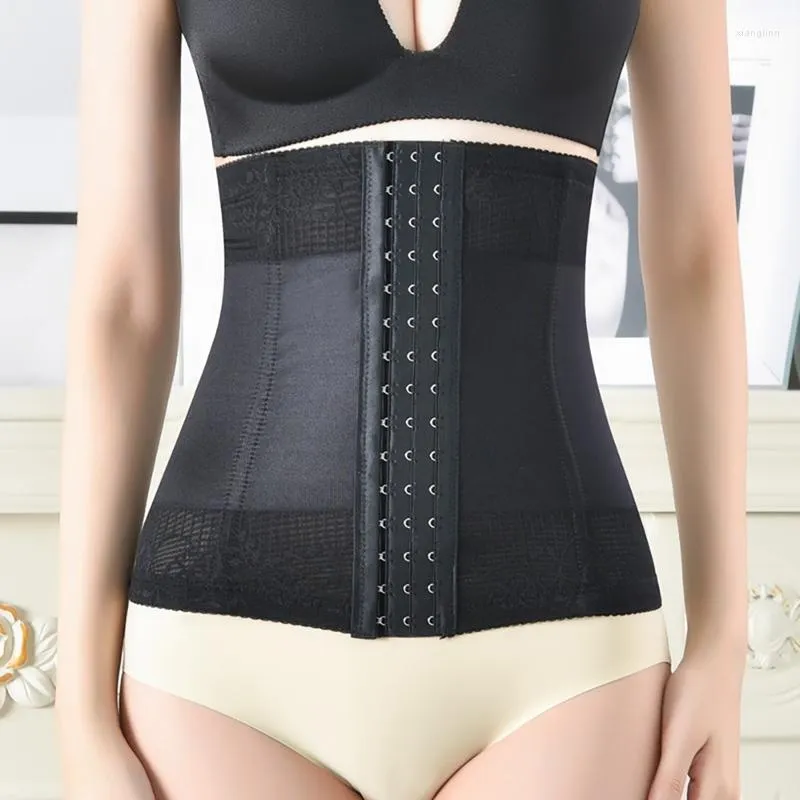 Femmes Shapers Body Shaper Femmes taille formateur Cincher sous-vêtements Lingerie ventre mince ceinture contrôle post-partum sous le buste acier désossé Corset