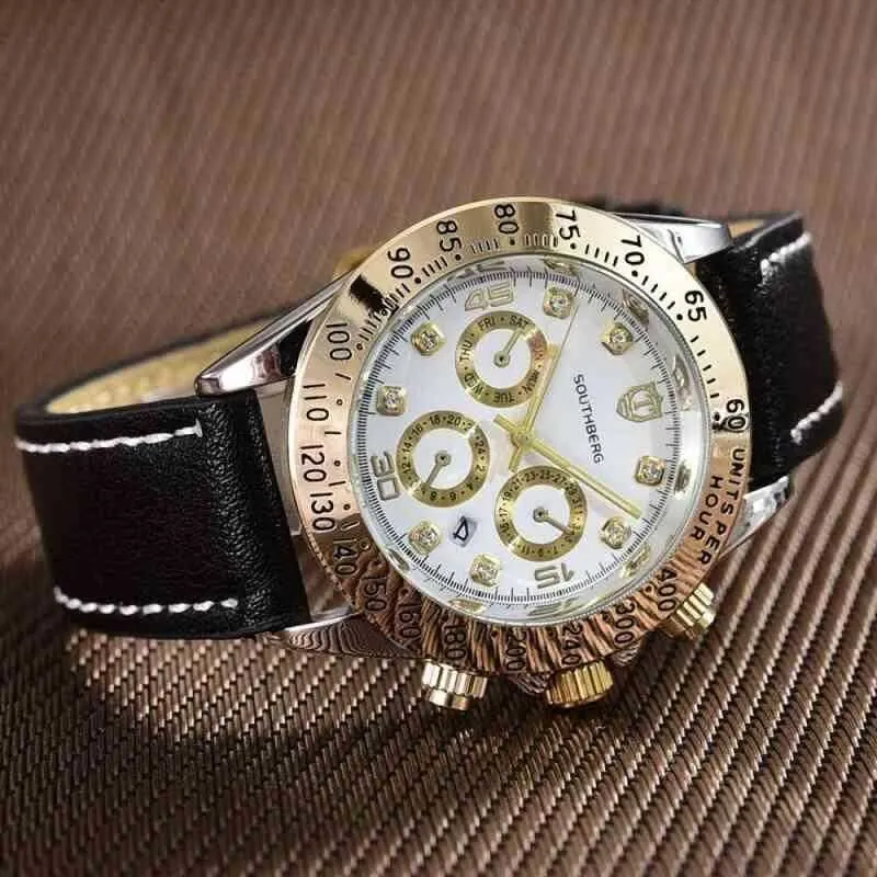 Luxury Southberg DAYTONASS Diver Chronograph Mens Watch With Military Style Strap 7750 Commercial Grade 6MVB 6MV From Ecocompany 45.23 DHgate.Com
