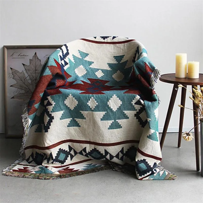 Coperte Coperta Geometrica Tribale Etnica Azteca Coperta Tappeti Divano Mat