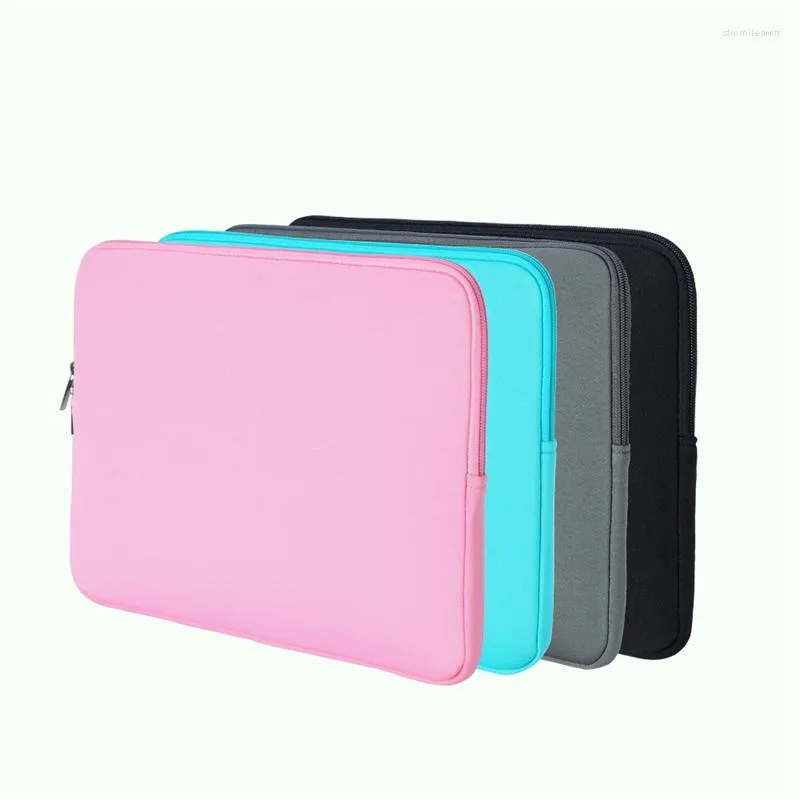 Storage Bags Portable Laptop Bag Notebook Case Tablet Protective Cover Sleeve Computer Pocket Organizer Zipper