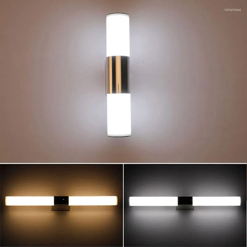 Lampada da parete moderna 6W 8W LED luci a specchio decorazioni per interni stile semplice bagno spogliatoio cucina