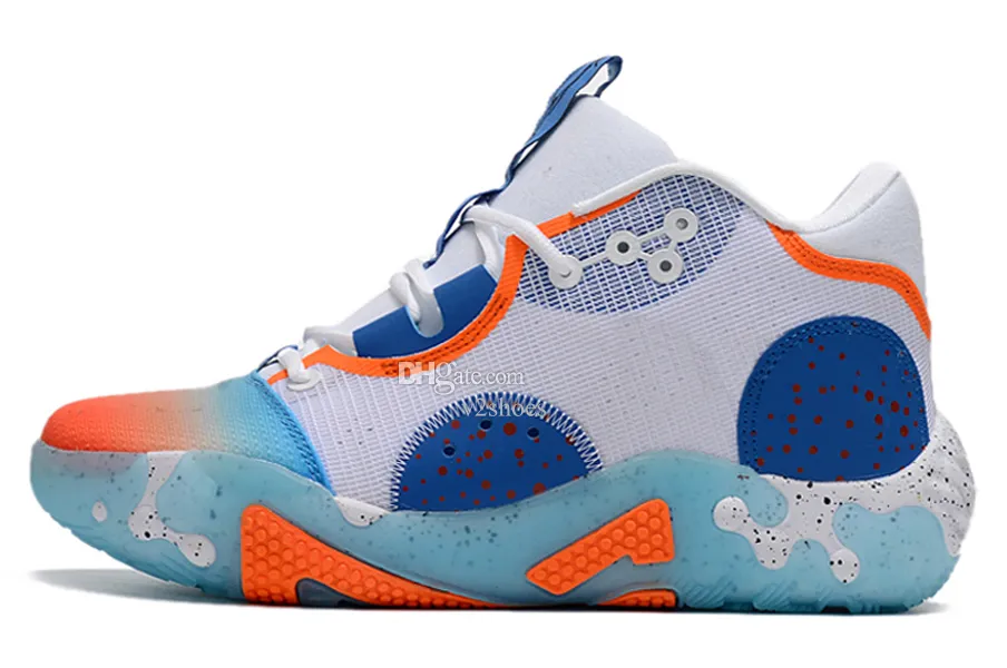 Paul george cheap orange shoes