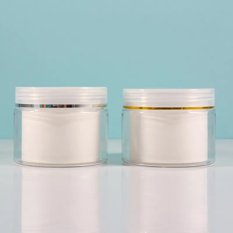 Empty Plastic Jars 100g Double Layer Mud Mask Jar Cream Dispenser Containers Travel Size Cosmetic Jar