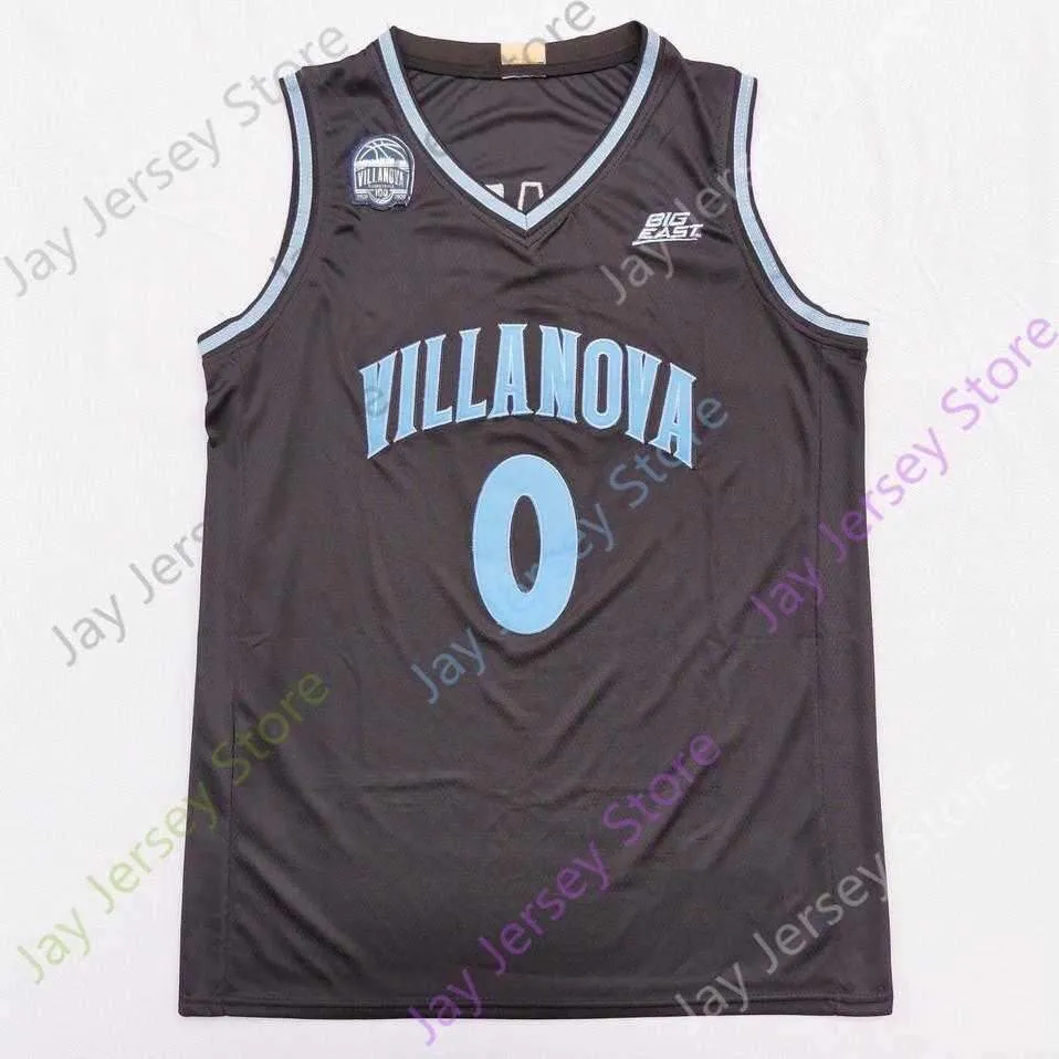 2020 New NCAA Villanova Wildcats Jerseys 0 Icaza College Basketball Jersey Black Size Youth Adult All Stitched