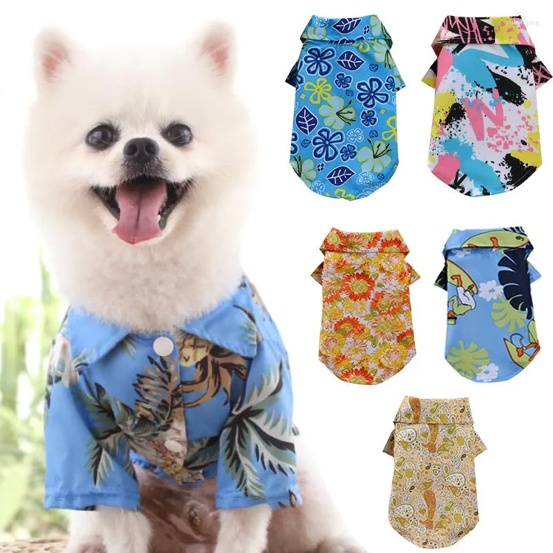 Abbigliamento per cani Abbigliamento Chihuahua Pet Summer Cat Abbigliamento per cani di taglia piccola e media Cucciolo Pomerania Ropa Perro Bichon Costume Camicia