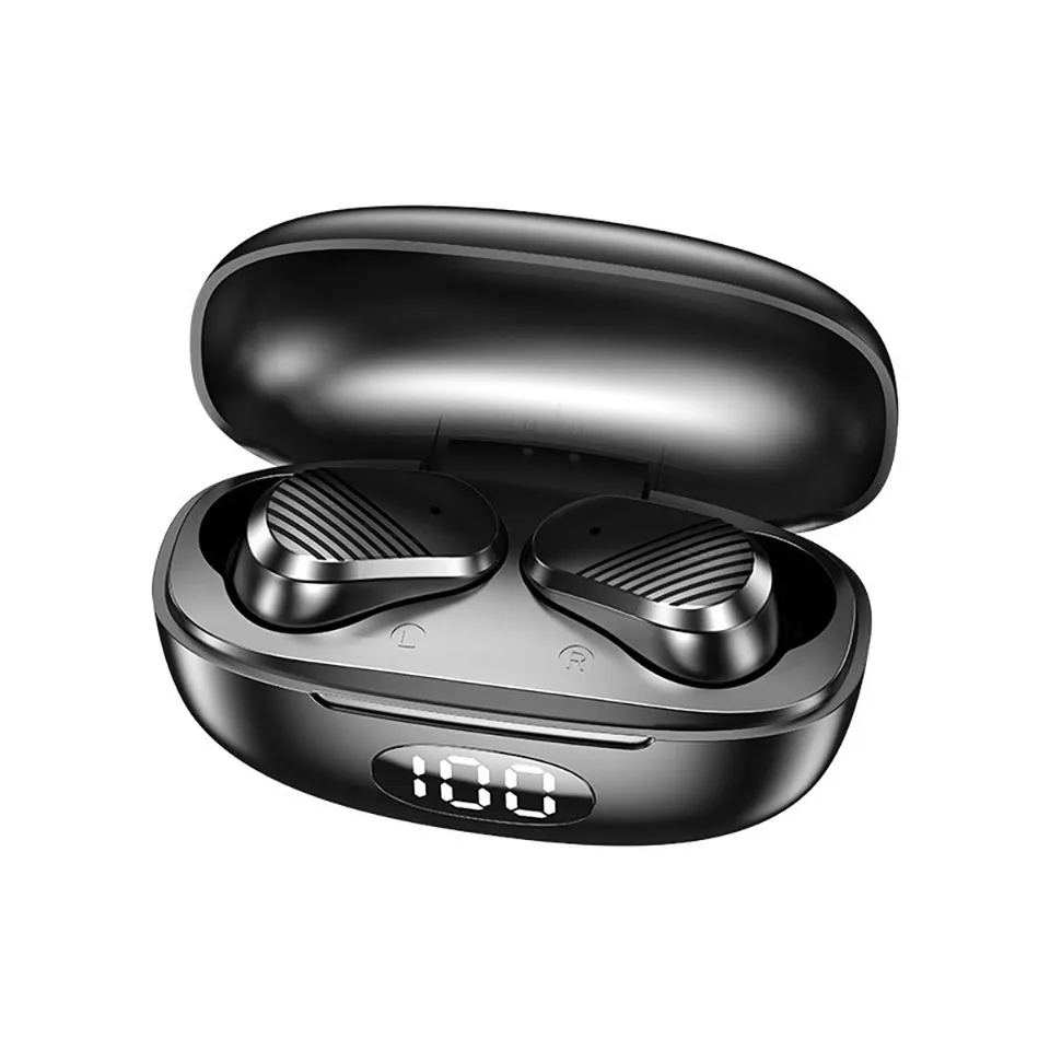 T2 TWS Kablosuz Kulaklık Bluetooth-5.2 Kulaklıklar Dokunmatik Kulaklıklar Stereo Spor Su Geçirmez Kulaklıklar Mikrofon Şarj Kutusu DHL UPS