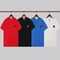 2022 summer mens t shirt fashion simple cotton black and white couple wear casual high-quality letter patch designer t-shirt306m