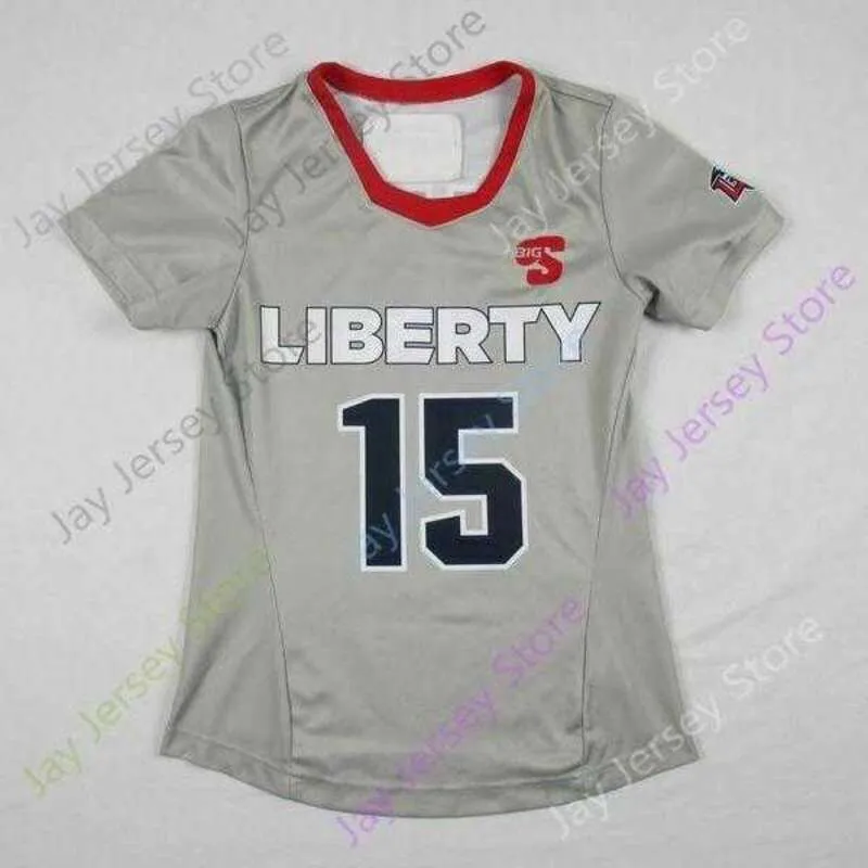 Liberty Flames Football Jersey NCAA College Stephen Calvert Joshua Mack DJ Stubbs Rashad Jennings Eric Green Malik Willis Durrell Johnson