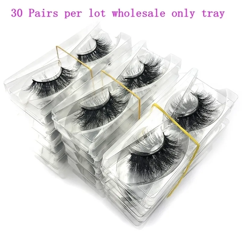 Make -upgereedschap Groothandel 30 Paren No Box Mikiwi Wimpers 3D Mink Lashes Handgemaakte dramatische 32 stijlen Cruelty Free Mink Lashes 220922