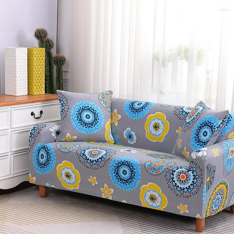 Sofa Chair Back Covers Flower Pattern Universal Elastic Stretch