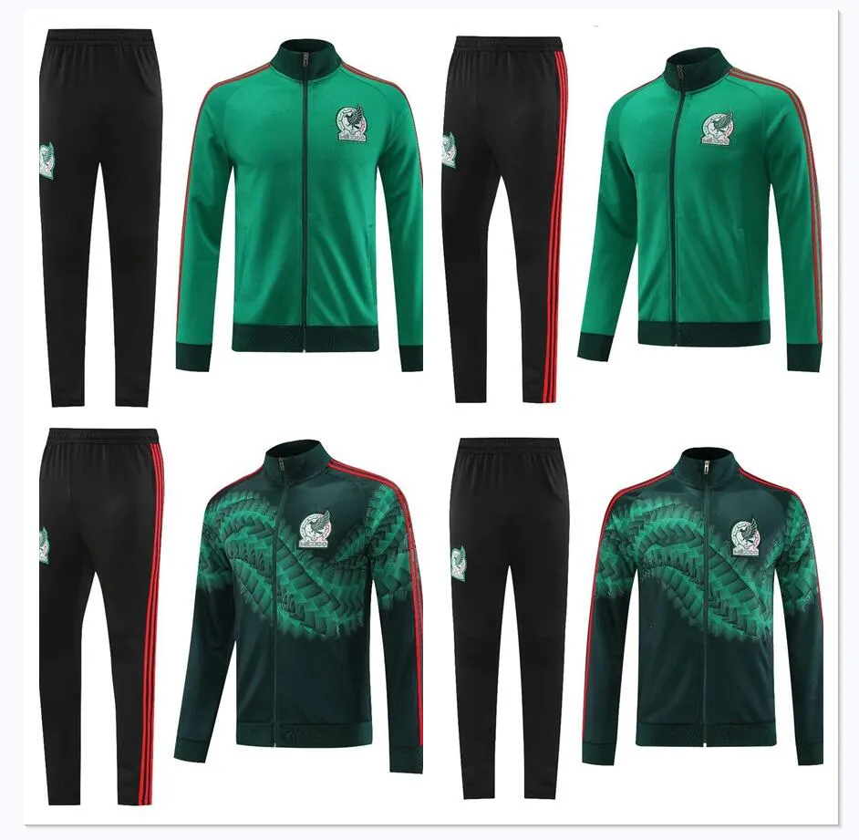 2022 2023 Mexico Tracksuit Soccer Jersey Home Green Away National Copa