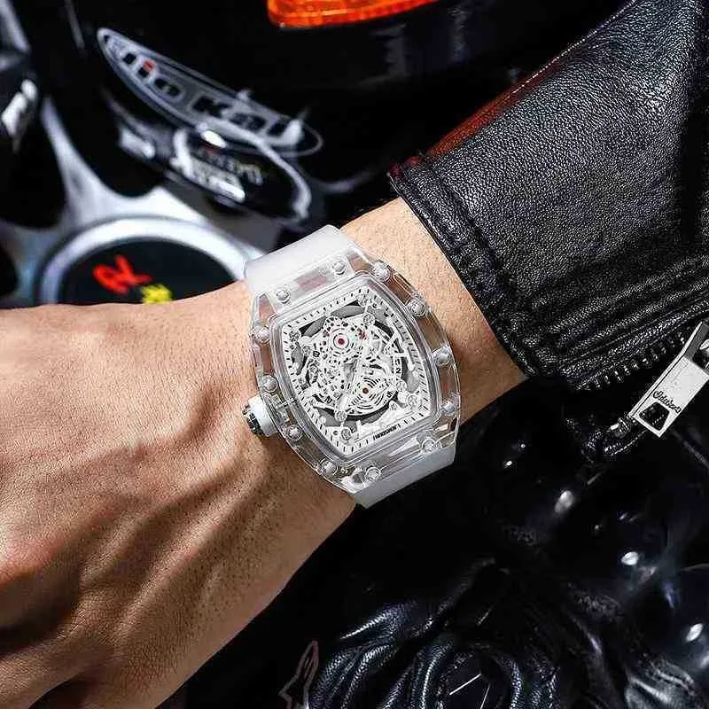 Superclone Watches Wristwatch Designer Luxury Mens Mechanics Watch Richa Milles Hollow Out Mechanical Waterproof Men's Fashion High-grade