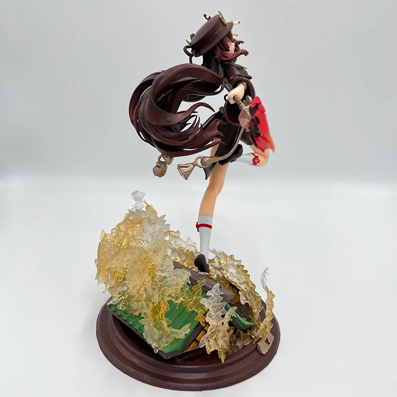 Figura De Hu Tao De 23 Cm – Modelo De Anime De PVC Para Coleccionistas Y Fans Del Juego