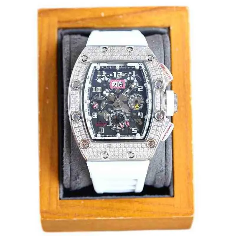 orologi orologio da polso designer orologio meccanico da uomo di lusso vita quotidiana impermeabile automatico richa millesed diamante moda vendita movemen svizzeri