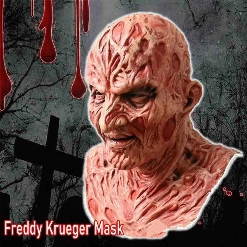Party Masks Killers Jason Mask för Halloween Costume Krueger Horror Movies Scary Latex Headgear Cosplay Props 220926