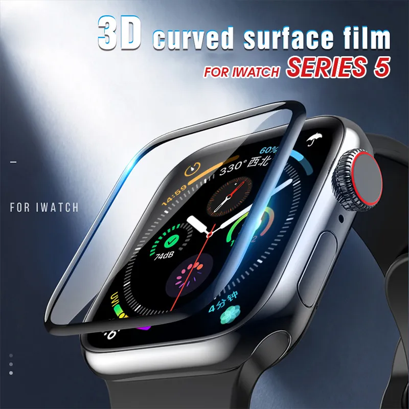 Film ochraniacza ekranu do Apple Watch Ultra SE Series 8 7 49 mm 41 mm 45 mm 40 mm 44 mm 3D Zakrzywiony szklany szklany szklan