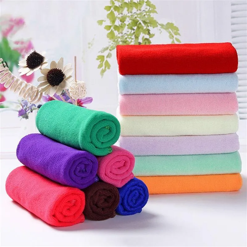 Serviette de cuisine en microfibre Soft anti-graisse peluche sans linge sans essuage rapide serviettes de cheveux secs par mer bbb15782