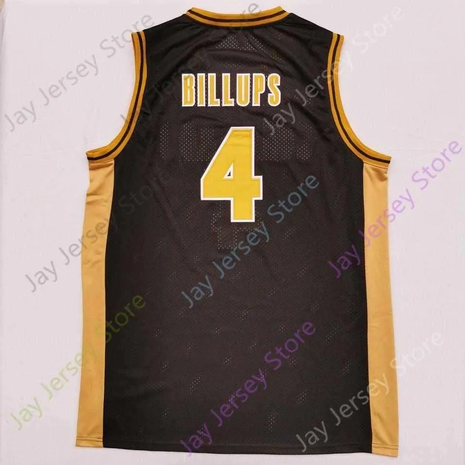 2020 New NCAA College Colorado Buffaloes Jerseys 4 Billups Basketball Jersey Black Size Youth Adult Embroidery