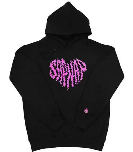 Sapnap Merch Hoodie Pullovers Långa ärmar unisex streetwear casual tröjor kläder