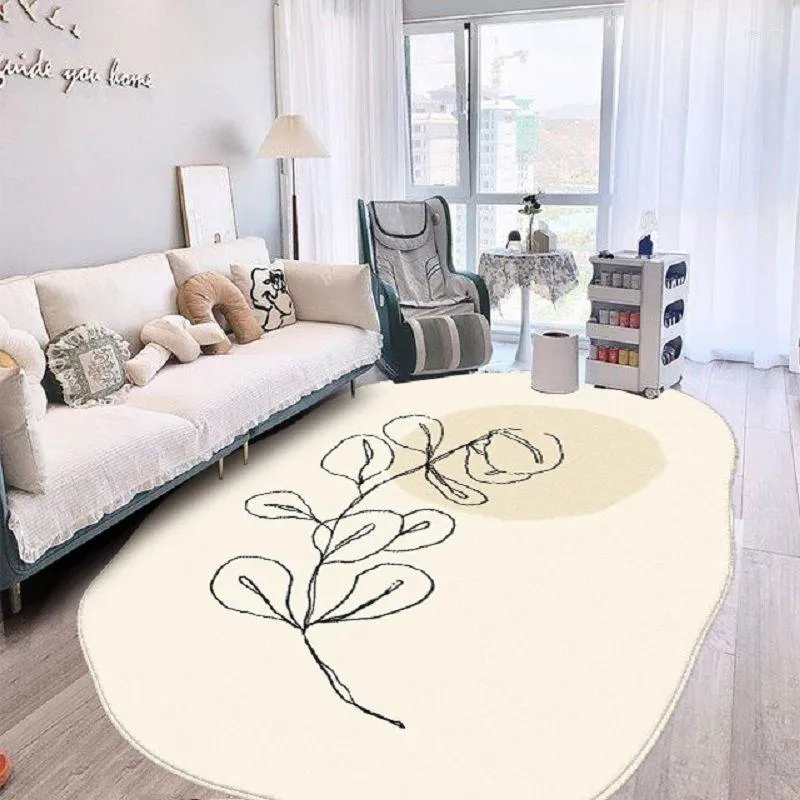 Mattor moderna oregelbundna mattan dekoration sovrum för vardagsrum lounge matta säng barn matta stor