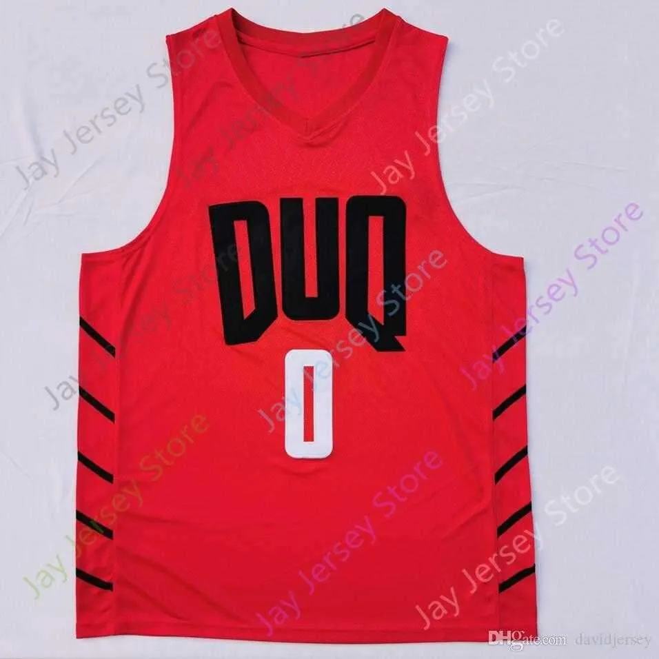 Custom NCAA Duquesne Dukes Basketball Jerseys College Sincere Carry Baylee Steele Michael Hughes Marcus Weathers Maceo Austin Nixon