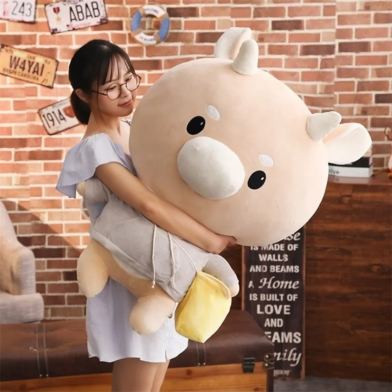 Plush Dolls Korea Drama Lovely Whats Wrong With Secretary Kim Hard Caw Pet Doll Plush Korean Drama Cow Stuffed Child Kid Toy Birthday Gift 220927