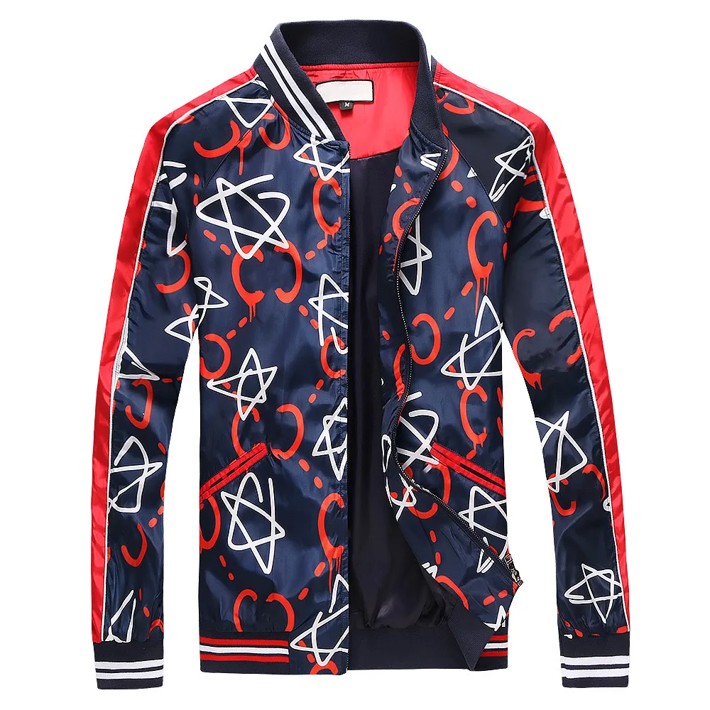 2022 새로운 재킷 남자의 디자이너 패션 자켓 가을/겨울 남자 트렌치 코트 지퍼 까마귀 크기 S-6XL
