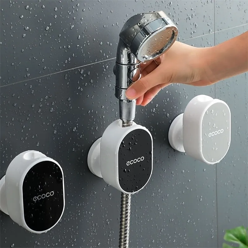 Autres robinets Douches Accs Support de pommeau de douche réglable à 360 ° Support de douche mural Support de douche universel Accessoires de salle de bain 220927