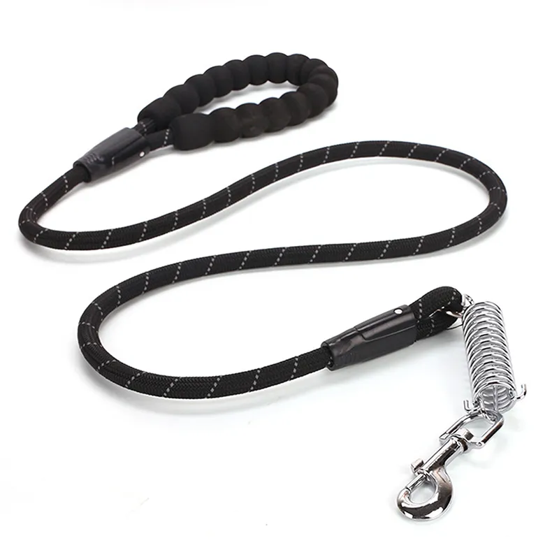 Colliers pour chiens Laisses Printemps Bande réfléchissante Collier Chien Pull Câble Lumineux Nuit Sécurité Clignotant Ceinture De Traction Bande De Sécurité 220923