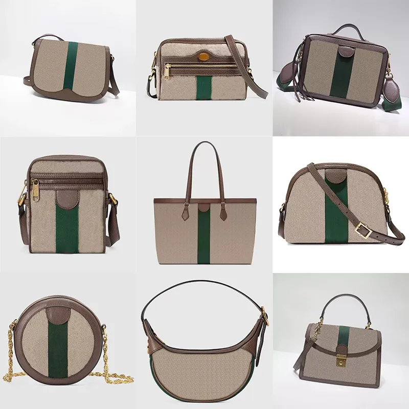 Klassieke Designer Ophidia Handtassen Dames Schouder Crossbody Tassen Tote Winkelen Messenger Cross Body Satchel Vintage Handtas Mode Shell