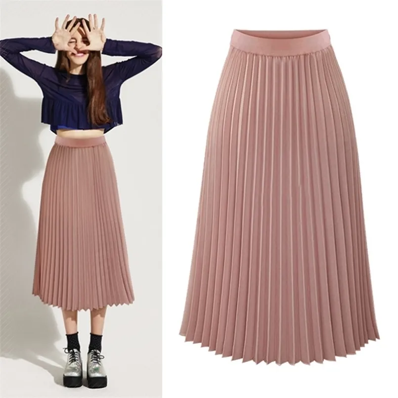 High Waist Pleated Tutu Skirt In Elegant Chiffon For Women Black And White Summer Midi High Waisted Pleated Skirt By Saia Jupe 220924 From Long005 11.05 DHgate.Com