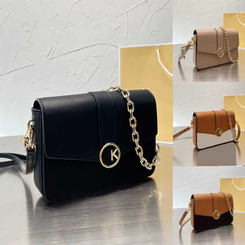 Axelväska designer väskor mickbag mjuk läder handväska mini tote ladies crossbody totse mode shopping svart brun dubbel färgblock plånbok satchel 220926
