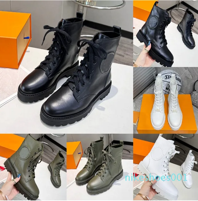 2022 Boots Martin Booties Shoes Top Designer Leather Winter Hiking Casual Sports Women Terriy Fashion Letter Print