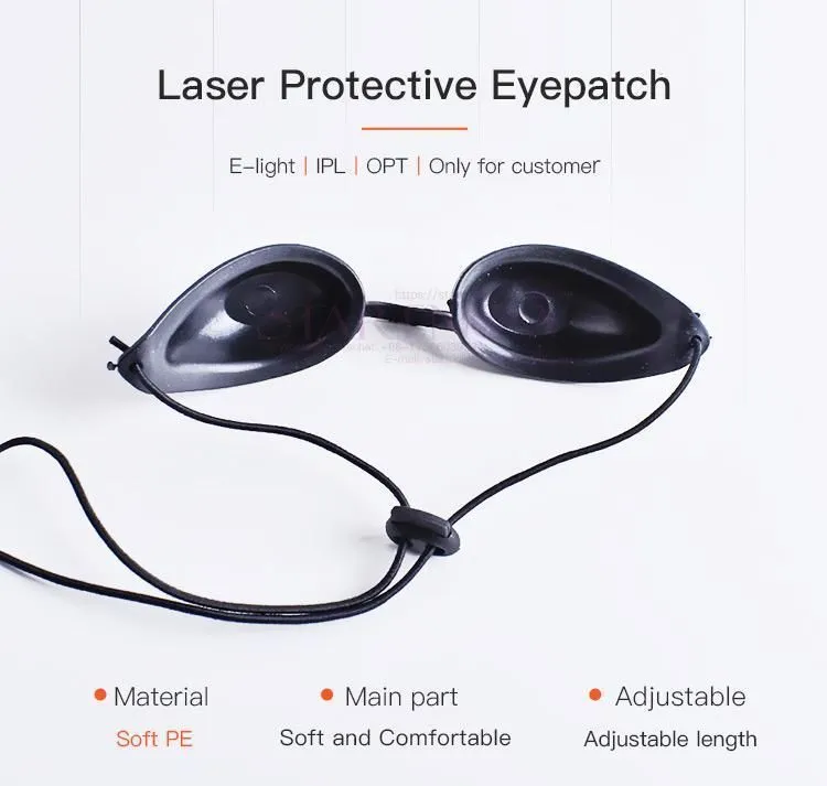 2020 New IPL Hair Removal Eyepatches OPT E-Light Safety Eye Mask For Medical Beauty Eyeshade Eye Patch Laser Protective Eyewear