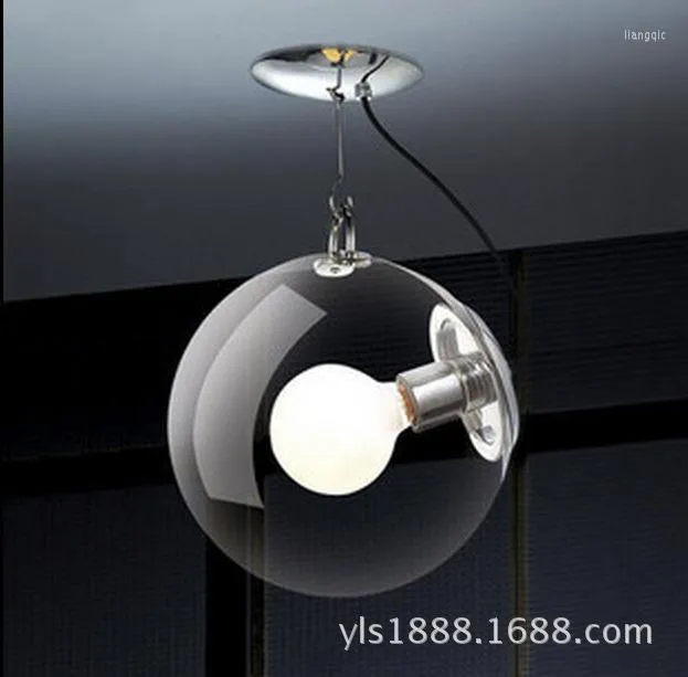 Pendant Lamps LD Glass Hanging Light Bubble Ball Soap Chandelier Fashion Simple Living Room Hallway Balcony Ceiling Wholesale