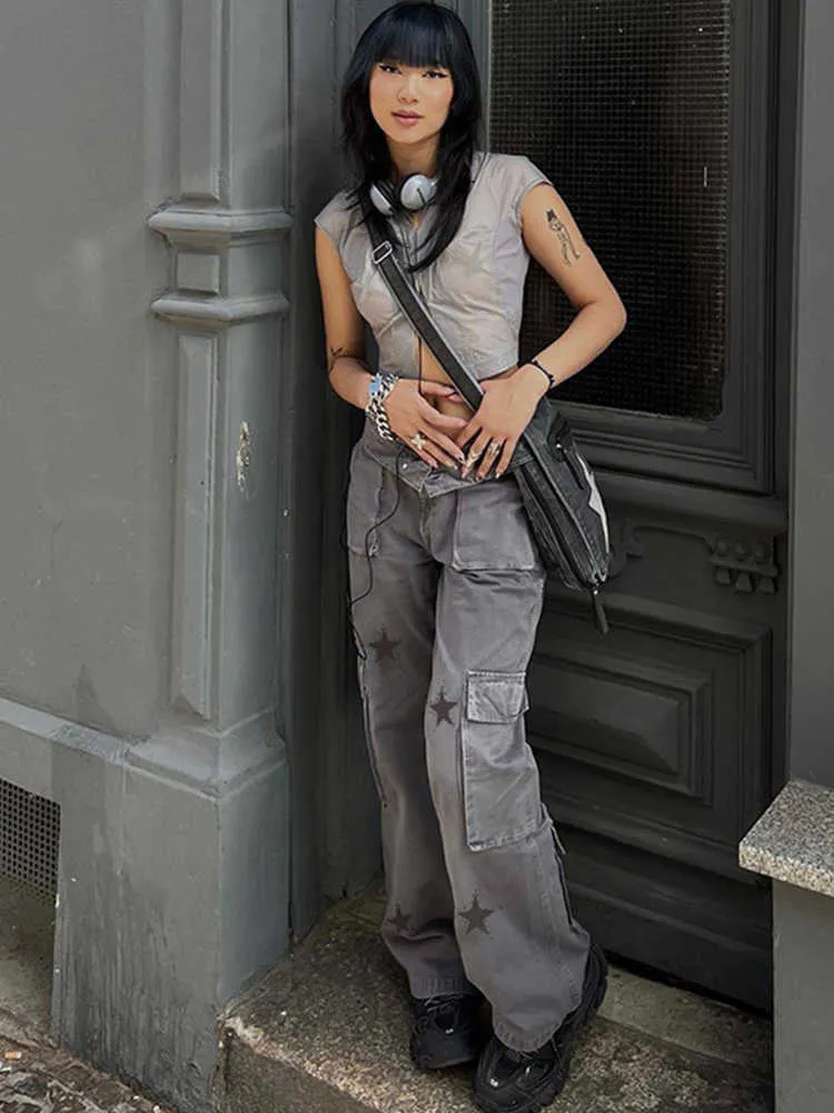 Vintage Low Rise Cargo Pants