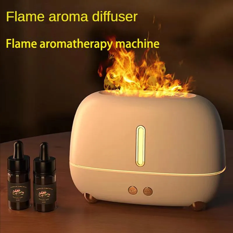 Flame Humidifier Aroma Diffuser Noiseless with Auto Shut Off