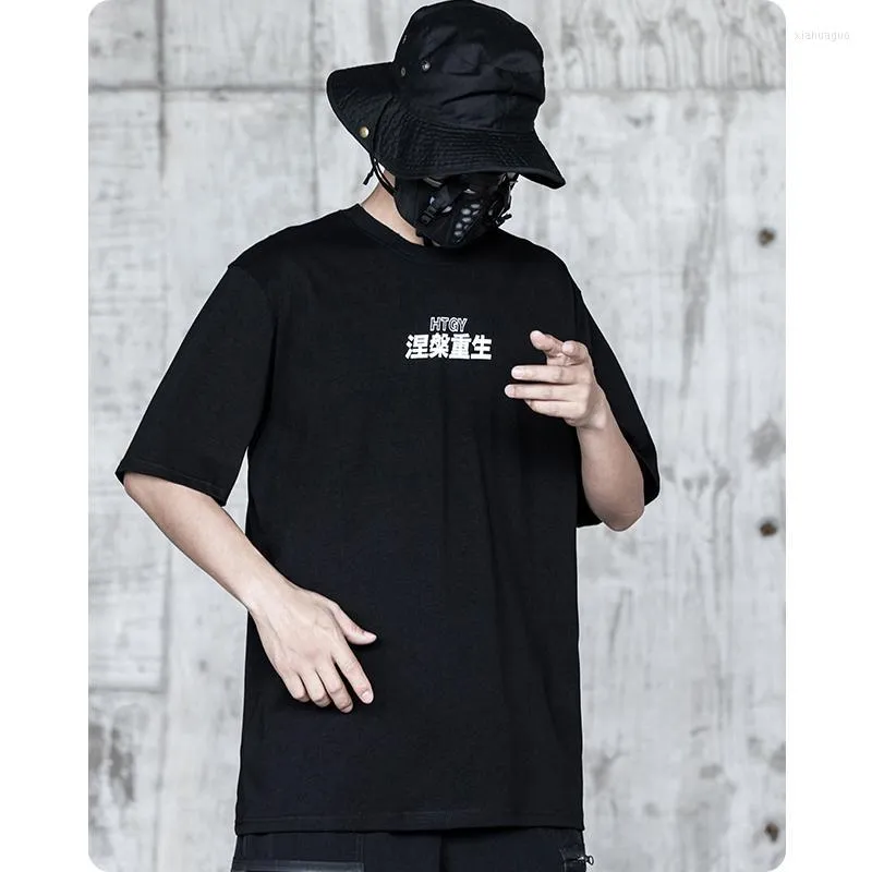 Heren t shirts heren t-shirts zomer korte mouw katoenen t-shirt kleding Harajuku crew nek los streetwear oversized tops chic hiphop