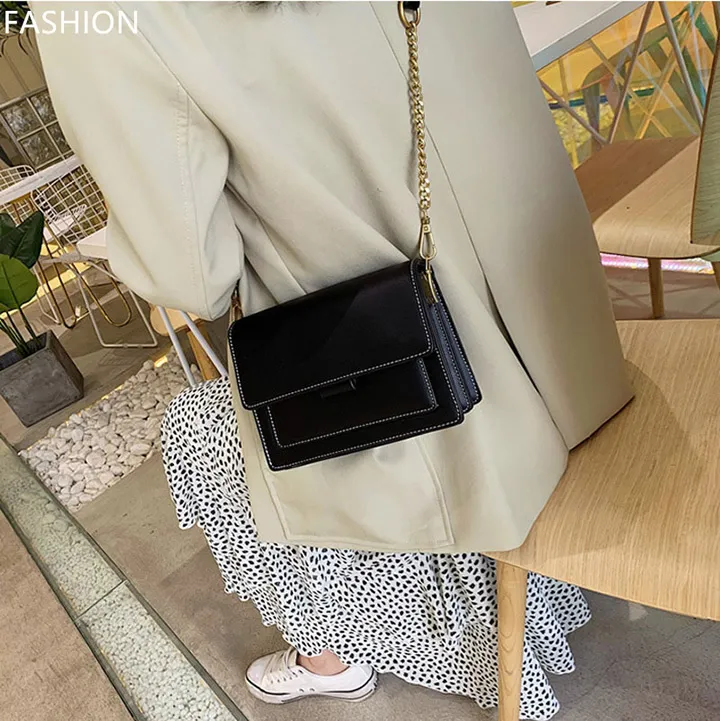 HBP Designer Pequeno Quadrado Bolsa de Mão MULHERES Moda Versátil INS Bolsa de Ombro Senhora Bolsa de Couro Pu Fashionbag27