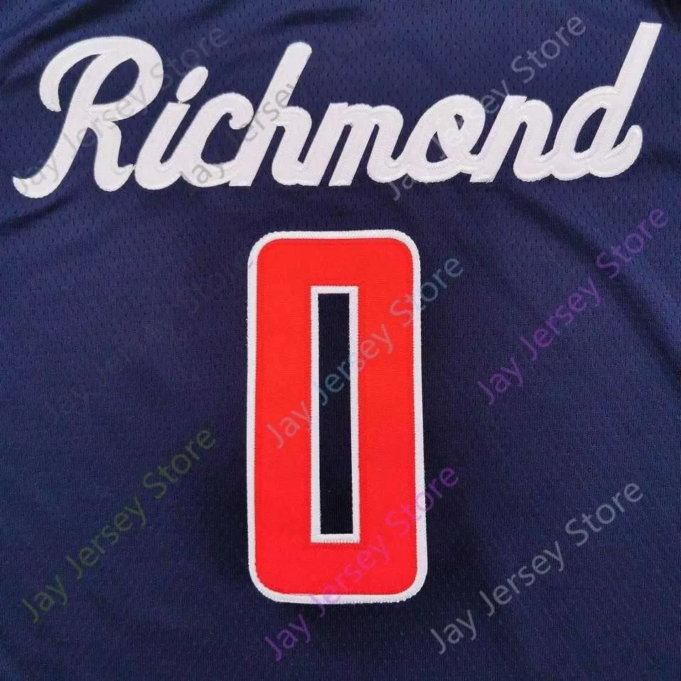 Custom 2021 Richmond Spiders Basketball Jersey NCAA College Jacob Gilyard Nick Sherod Blake Francis Nathan Cayo Grant Golden Johnny Newman Connor Crabtree