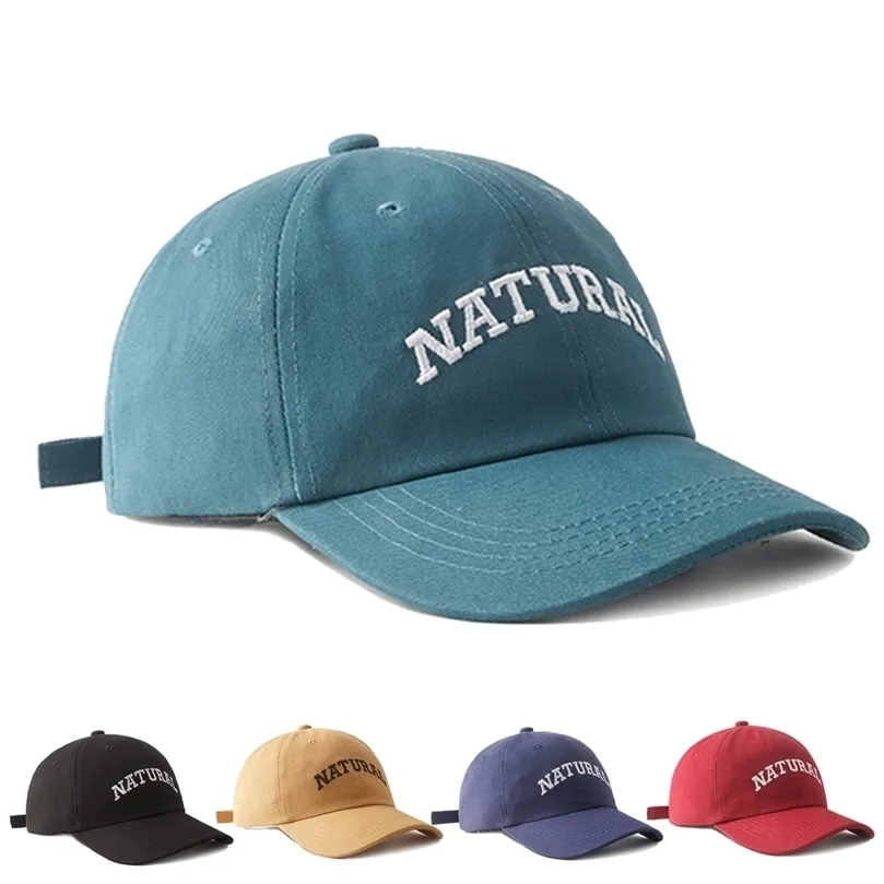 Ballkappen Herren Baseballmütze Natürliche Stickerei Hip Hop Damen Hut Denim Stoff Europa USA Sommer Damen Hut Sonne 220927