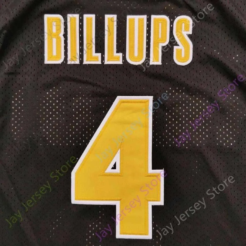 2020 New NCAA College Colorado Buffaloes Jerseys 4 Billups Basketball Jersey Black Size Youth Adult Embroidery