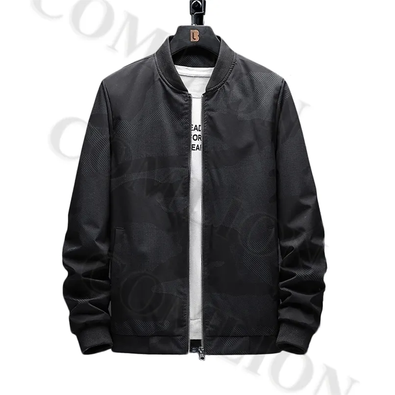 Männer Jacken Männer Frühling Herbst Männlich Casual Baseball Bomber Herren Mantel Plus größe Zip Up Marke Windjacke Slim Fit Mäntel 8XL 220927