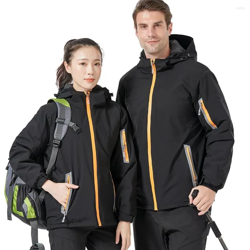 Thermal Fleece Jacket Cycling Autumn Winter Men Windproof Road